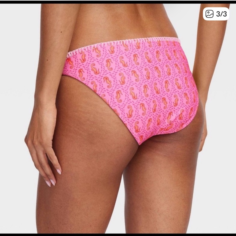 NWT Roller Rabbit Pink Seahorse Bikini Bottom - Picture 3 of 3